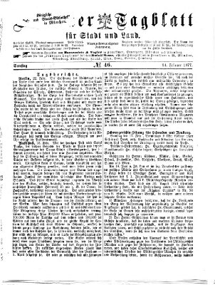 Lindauer Tagblatt für Stadt und Land Samstag 24. Februar 1877