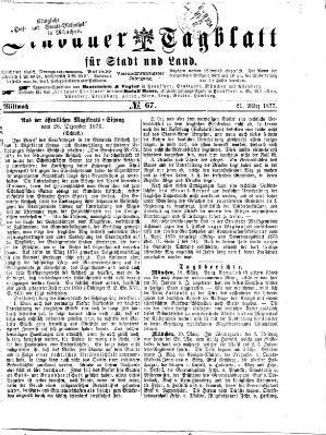 Lindauer Tagblatt für Stadt und Land Mittwoch 21. März 1877