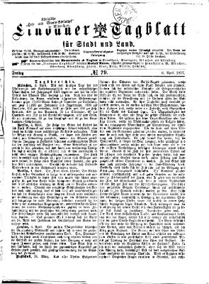 Lindauer Tagblatt für Stadt und Land Freitag 6. April 1877