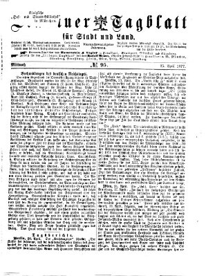 Lindauer Tagblatt für Stadt und Land Mittwoch 25. April 1877