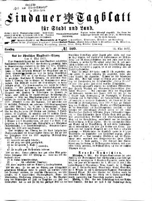 Lindauer Tagblatt für Stadt und Land Samstag 12. Mai 1877