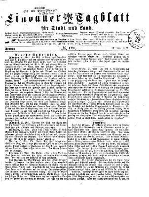 Lindauer Tagblatt für Stadt und Land Sonntag 27. Mai 1877