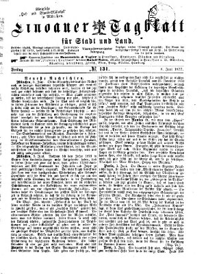 Lindauer Tagblatt für Stadt und Land Freitag 8. Juni 1877