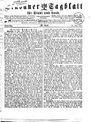 Lindauer Tagblatt für Stadt und Land Donnerstag 21. Juni 1877