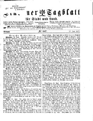 Lindauer Tagblatt für Stadt und Land Mittwoch 27. Juni 1877