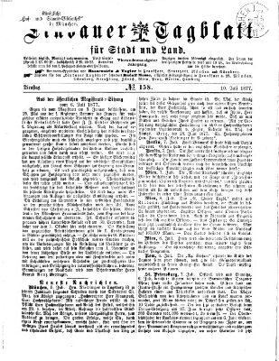 Lindauer Tagblatt für Stadt und Land Dienstag 10. Juli 1877