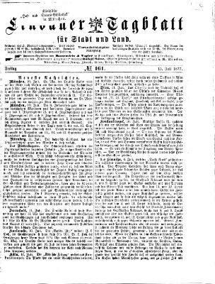 Lindauer Tagblatt für Stadt und Land Freitag 13. Juli 1877