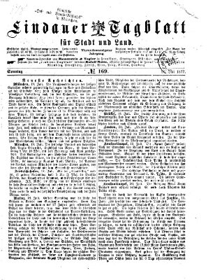 Lindauer Tagblatt für Stadt und Land Sonntag 22. Juli 1877