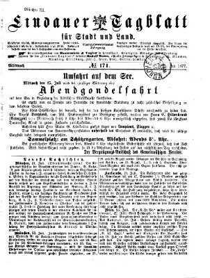 Lindauer Tagblatt für Stadt und Land Mittwoch 25. Juli 1877