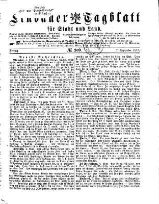 Lindauer Tagblatt für Stadt und Land Freitag 7. September 1877