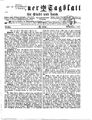 Lindauer Tagblatt für Stadt und Land Dienstag 11. September 1877