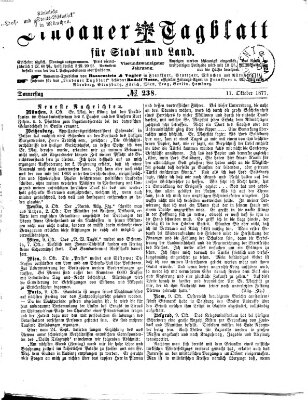 Lindauer Tagblatt für Stadt und Land Donnerstag 11. Oktober 1877