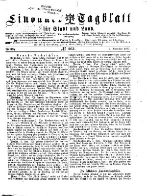 Lindauer Tagblatt für Stadt und Land Freitag 9. November 1877