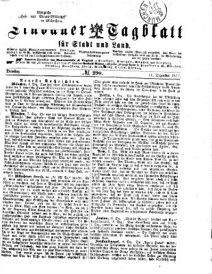 Lindauer Tagblatt für Stadt und Land Dienstag 11. Dezember 1877