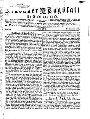 Lindauer Tagblatt für Stadt und Land Samstag 15. Dezember 1877