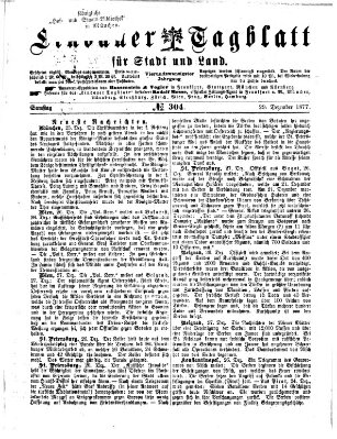 Lindauer Tagblatt für Stadt und Land Samstag 29. Dezember 1877