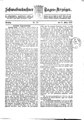 Schwabmünchner Tages-Anzeiger Dienstag 6. März 1877