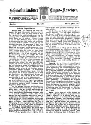 Schwabmünchner Tages-Anzeiger Sonntag 6. Mai 1877