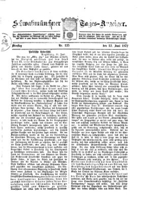 Schwabmünchner Tages-Anzeiger Dienstag 12. Juni 1877