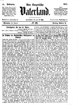 Das bayerische Vaterland Freitag 26. Januar 1877