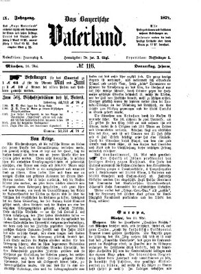 Das bayerische Vaterland Donnerstag 24. Mai 1877