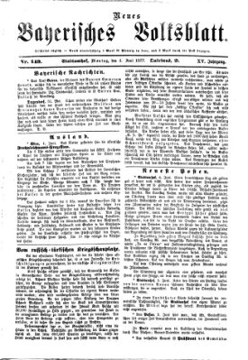 Neues bayerisches Volksblatt Montag 4. Juni 1877