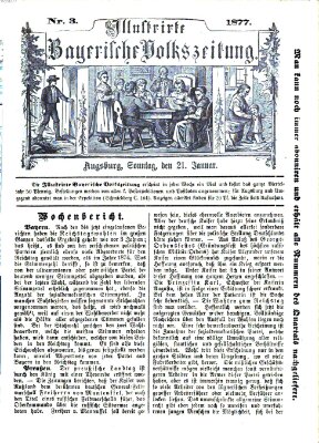 Illustrirte bayerische Volkszeitung Sonntag 21. Januar 1877