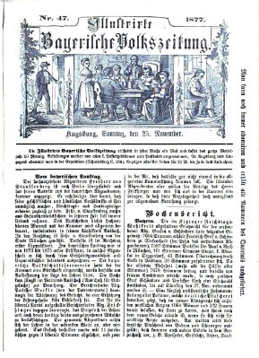 Illustrirte bayerische Volkszeitung Sonntag 25. November 1877