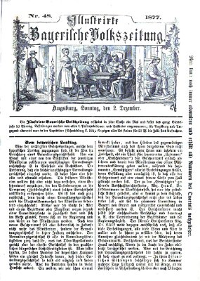 Illustrirte bayerische Volkszeitung Sonntag 2. Dezember 1877