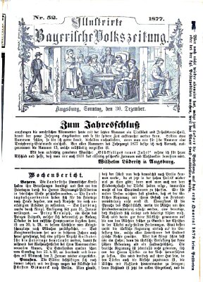 Illustrirte bayerische Volkszeitung Sonntag 30. Dezember 1877