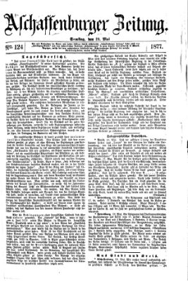 Aschaffenburger Zeitung Samstag 19. Mai 1877