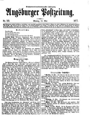 Augsburger Postzeitung Montag 28. Mai 1877