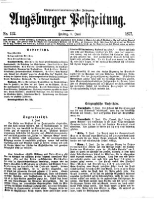 Augsburger Postzeitung Freitag 8. Juni 1877