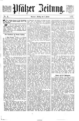 Pfälzer Zeitung Freitag 5. Januar 1877