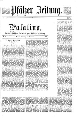 Pfälzer Zeitung Freitag 19. Januar 1877