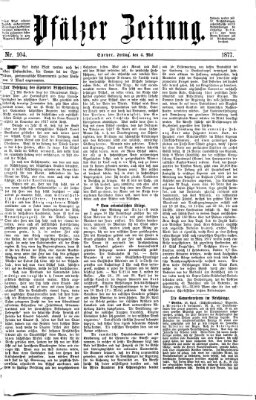 Pfälzer Zeitung Freitag 4. Mai 1877