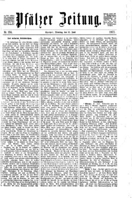 Pfälzer Zeitung Dienstag 12. Juni 1877