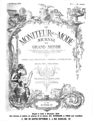 Le Moniteur de la mode Samstag 17. Februar 1877