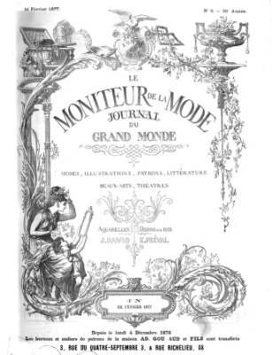 Le Moniteur de la mode Samstag 24. Februar 1877