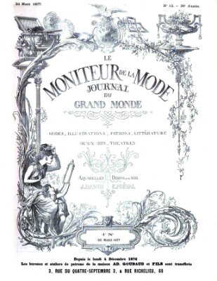 Le Moniteur de la mode Samstag 24. März 1877