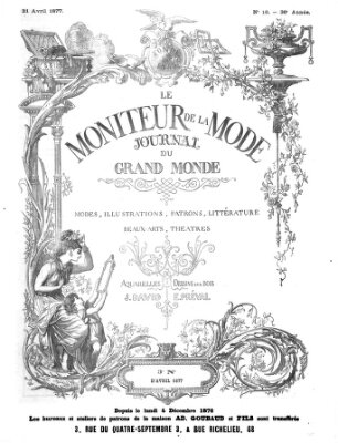 Le Moniteur de la mode Samstag 21. April 1877