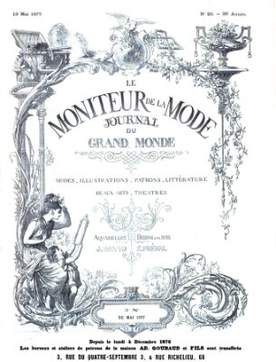 Le Moniteur de la mode Samstag 19. Mai 1877