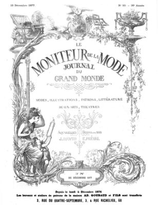 Le Moniteur de la mode Samstag 15. Dezember 1877