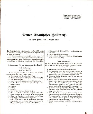 Preußisches Handels-Archiv Freitag 14. September 1877