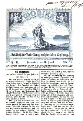 Katholische Schulzeitung (Bayerische Schulzeitung) Dienstag 14. August 1877