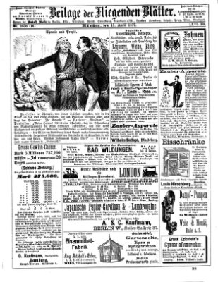 Fliegende Blätter Sonntag 15. April 1877