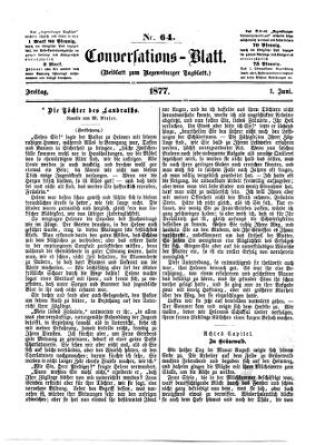 Regensburger Conversations-Blatt (Regensburger Tagblatt) Freitag 1. Juni 1877