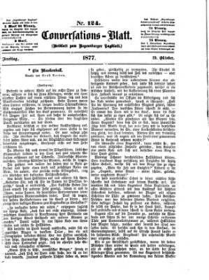 Regensburger Conversations-Blatt (Regensburger Tagblatt) Freitag 19. Oktober 1877