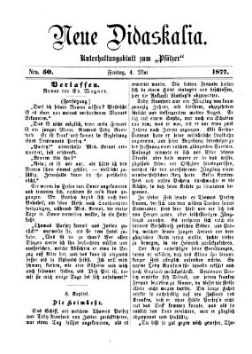 Neue Didaskalia (Pfälzer) Freitag 4. Mai 1877