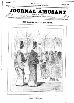 Le Journal amusant Samstag 13. Januar 1877